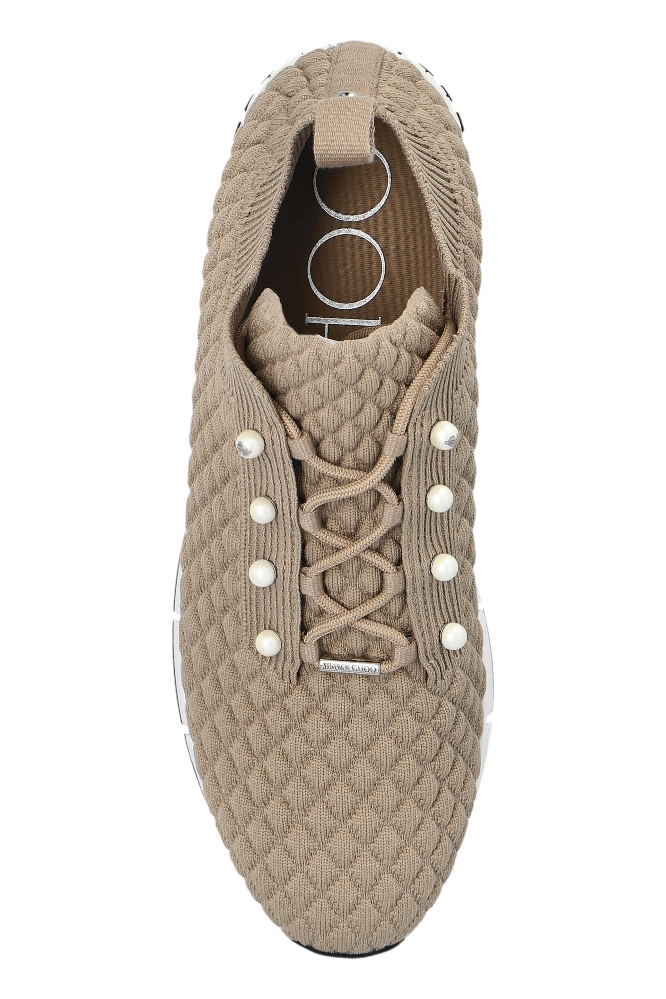 スニーカー Jimmy Choo FW25 Sneakers & Slip-On (VELES ITBX STONE) Grey 